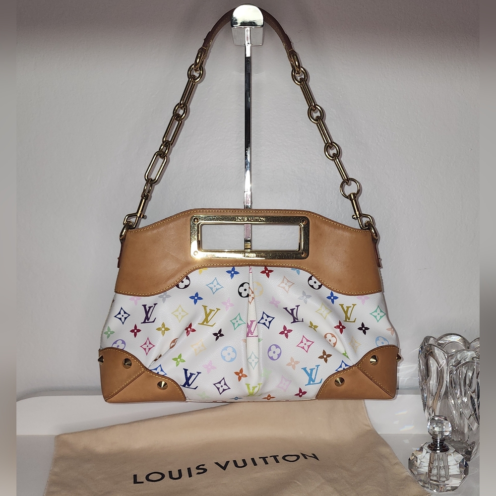Louis Vuitton white multicolore